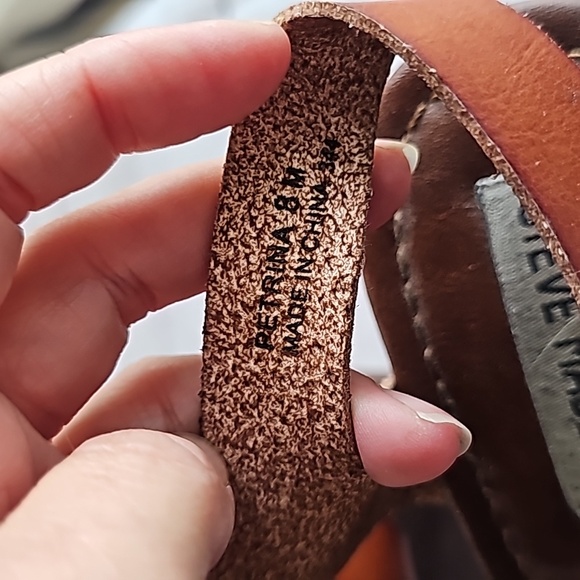 Steve Madden Petrina 8M platform sandals, brown - Picture 5 of 10